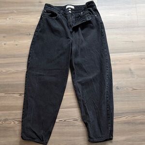 Abercrombie & Fitch Black Boyfriend Jeans